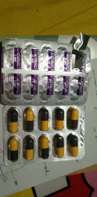 Taking cefalexin