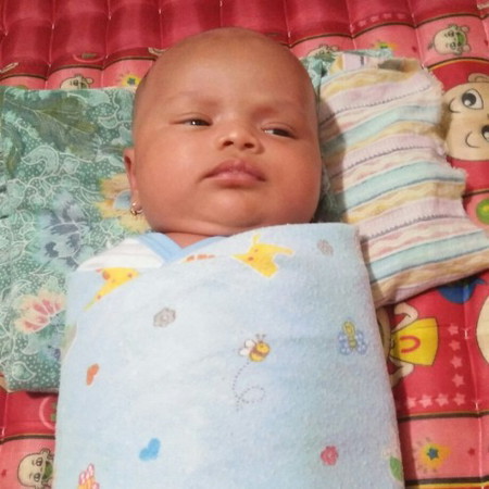 Bebyku umur 38hari