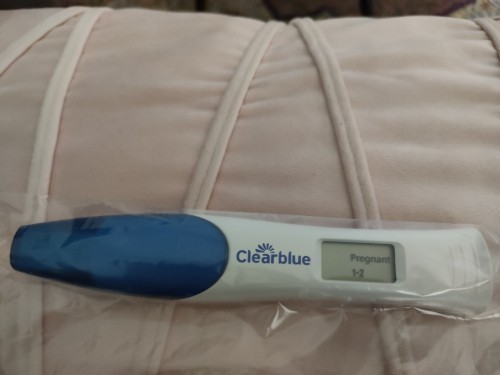 positive results after the next day, having a bleeding like period. After 2 days negative pregnancy.