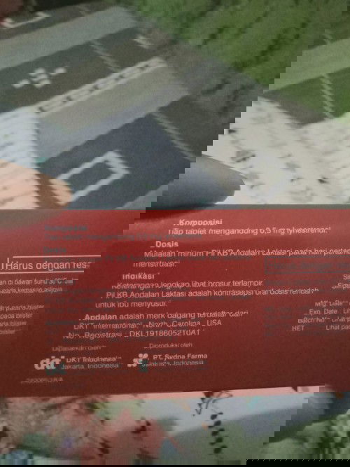 Pil kb andalan laktasi