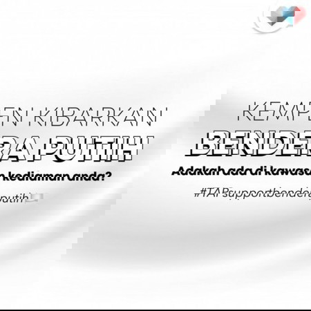 Kempen Bendera Puith🏳️