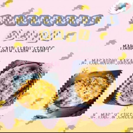 😍Macaroni mana satu lagi sedap ya?