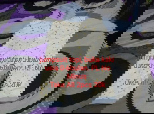 Baju baby new dan PL like new