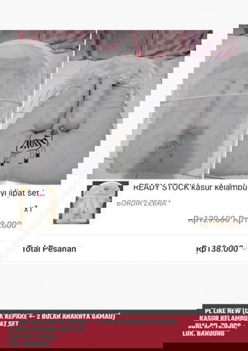 Pre loved perlengkapan bayi like new