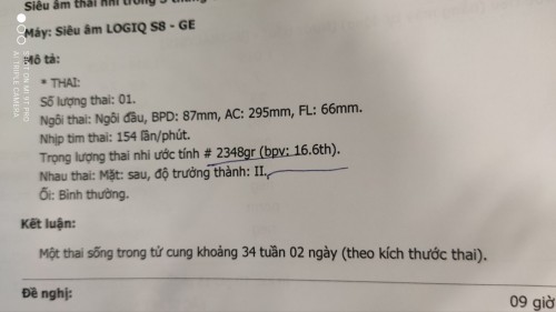 Thai em nay được 35w3d siêu âm bé được 2,3480gr. Em bé muốn lên kí nhanh phải ăn gì vậy các mom?