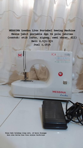 Jual Mesin Jahit Portable