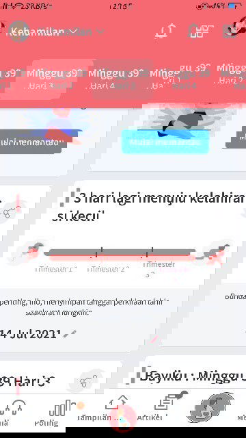 Kasih saran dong bun,mendekati hpl tapi belum ada tanda2,saya takut dan cemas.