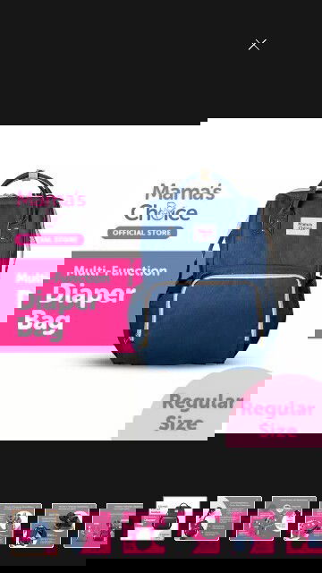 DIAPER BAG, MULTIFUNGSI UNTUK BAYI DAN MOMY