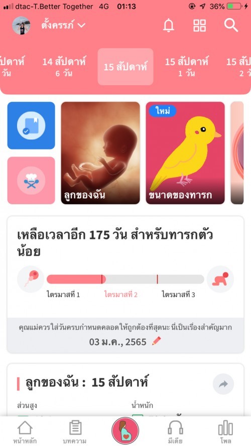 15 วีคแล้วซาวได้รึยัง