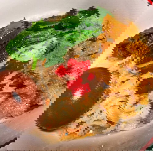 Mie ayam homemade, semuanya bikin sendiri