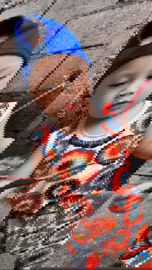 My 18th month old baby is finally walking💖