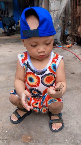 My 18th month old baby is finally walking💖