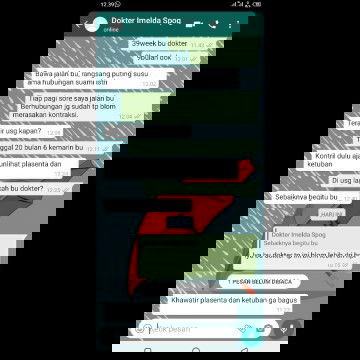 Belum kontrasi samsek