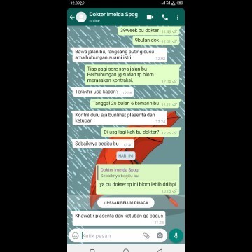 Belum kontrasi samsek