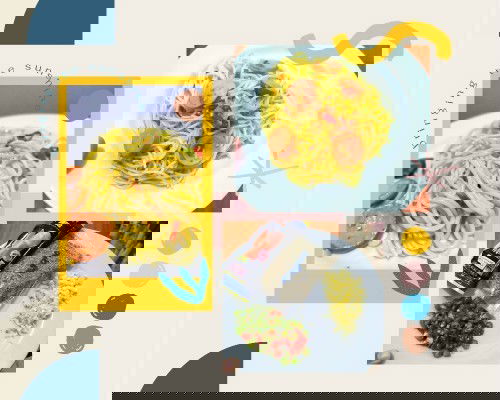 Spaghetti aglio e olio sosis