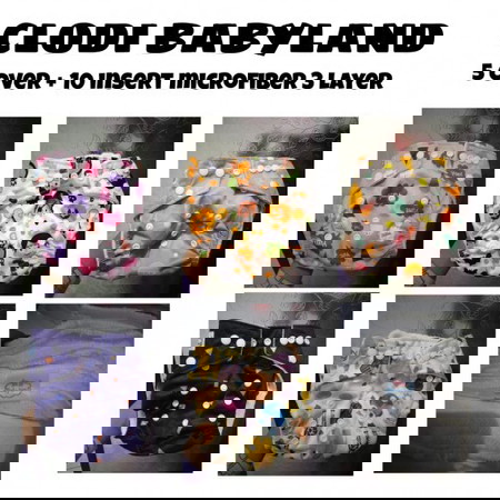 Jual Set Clodi Babyland & Korset Tally