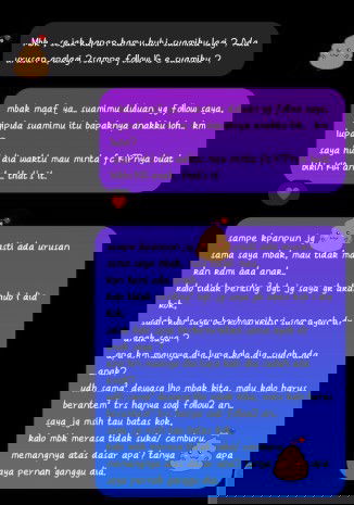 dilarang berurusan dengan mantan suami