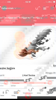 Perut bagian bawah sering kencang apakah kontraksi?  39 week