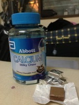 ABBOTT CALCIUM MILKY CHEW