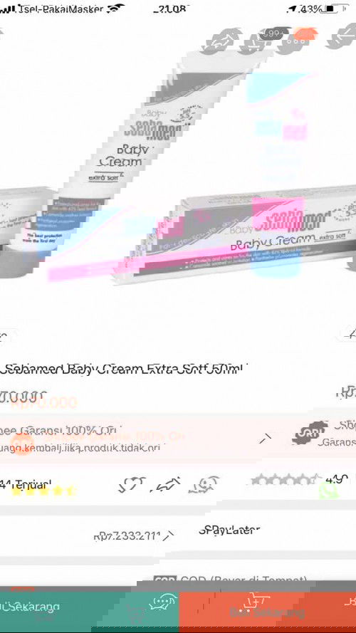 Sebamed cream ekstra soft
