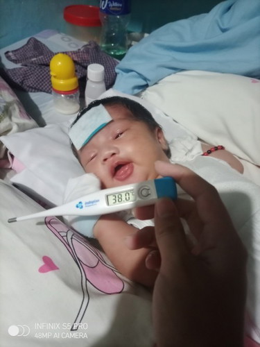 Lagnat at sipon newborn baby