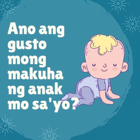 Ano ang gusto mong makuha ng anak mo sa'yo?