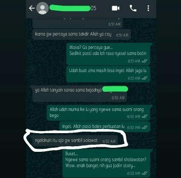 Pelakor cap sholehah