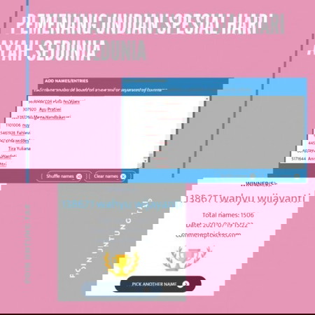 Pemenang Poin Untung TAP (20 Juni - 7 Juli 2021)