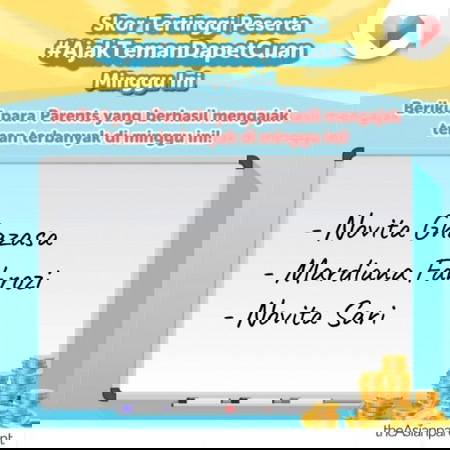 Update peringkat #AjakTemanDapetCuan (23 Juli 2021)