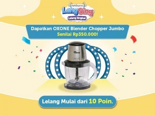 (Sudah Berakhir) Lelang Singkat OXONE Blender Chopper