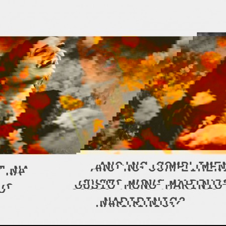 Ano'ng compliment na gusto mong marinig o naririnig?