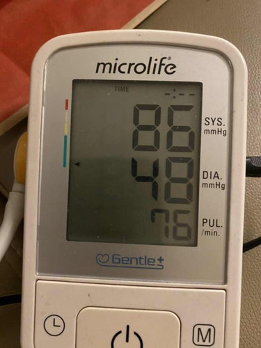 Usually low bp but is this okay?