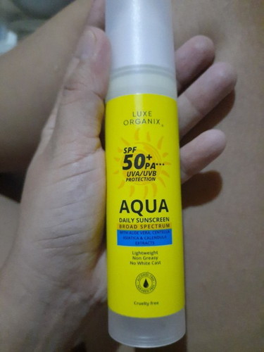 LUXE ORGANIX SUNSCREEN