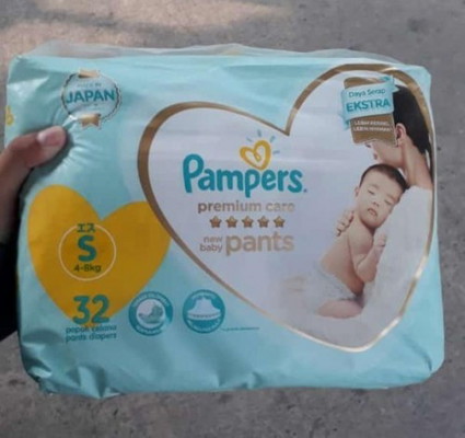 Jual Popok Pampers (salah beli ukuran)