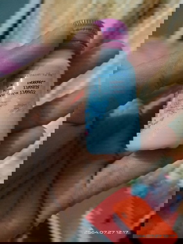 วันนี้แม่เผลอ ปล่อยลูกเล่น น้องเอาขวดยาธาตุเหล็กมาแทะ แล้วกัดฉลากยาเปื่อยขาดกินไป อันตรายไหมคะ 😞😢