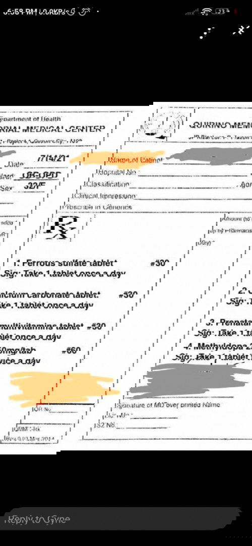 Is it okay to take Methyldopa even if BP is normal?Should I take it as maintenance til manganak ako?