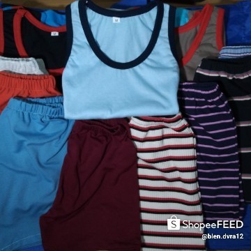 SANDO AT SHORTS PANG BATA