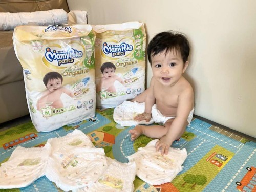 ส่งต่อ แพมเพิสคุณภาพดี MamyPoko Super Premium Organic จาก พี่บีทเทิ้ลสู่น้องบับเบิ้ล 💕😍