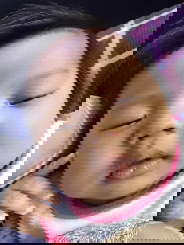 เด็กนมแม่ล้วนๆเลยค่ะ