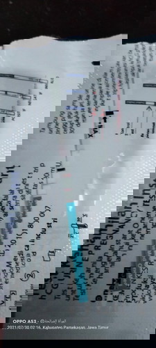 Hasil tespek terbalik