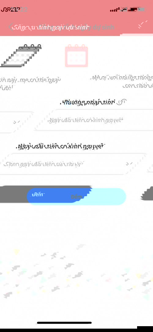 e có kinh ngày 4.6 nhưng đến nay. vậy e nhập ngày đầu có kinh nguyệt là 4.6 hay 4.7 ạ.