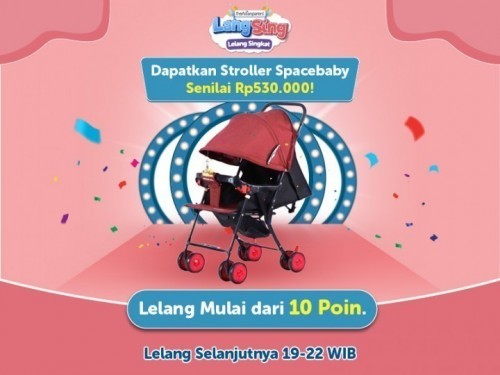 (Lelang Berakhir) Lelang Singkat Stroller Space Baby