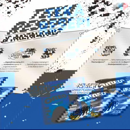 2 Pemenang Untuk Menangi 3 Set OREO Bersama TAP!