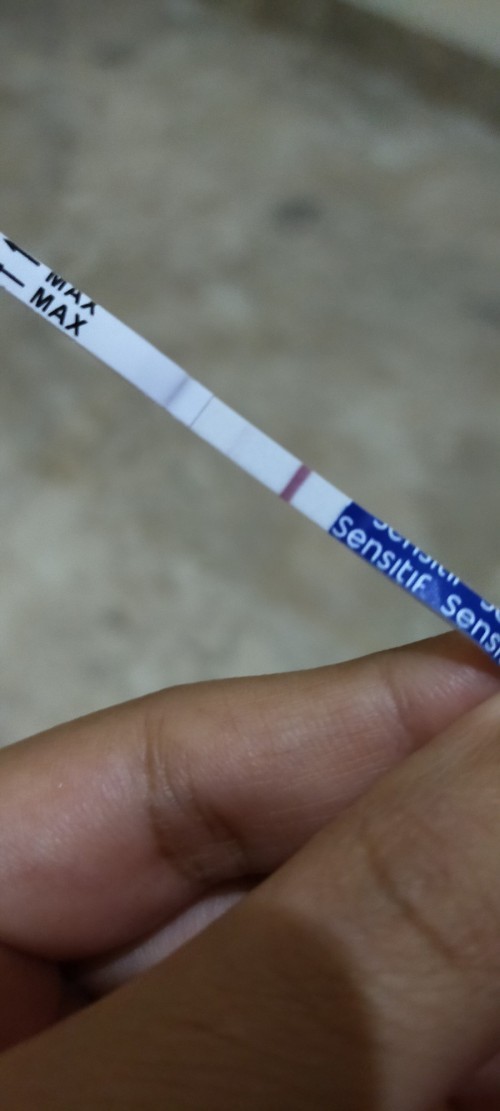 Assalamualaikum bunda
Saya mau tanya, saya telat haid 3 hari dan di TP hasilnya yang tertera di foto