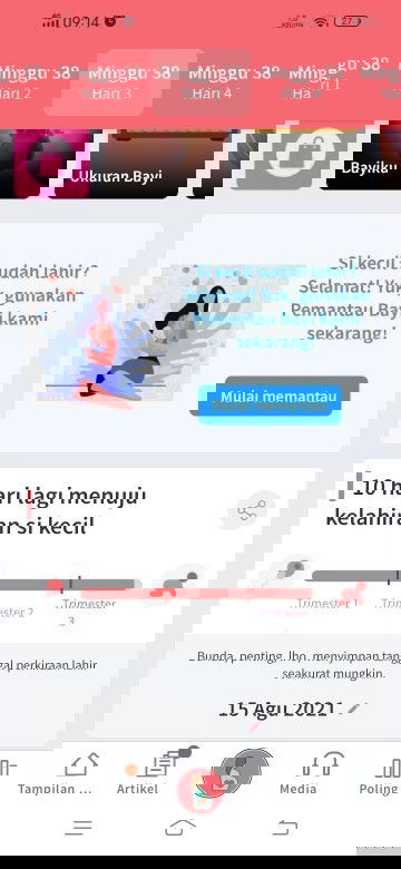 Menunggu gelombang cinta