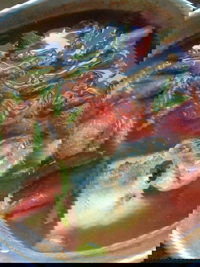 Ikan kuah asam kesukaan suami.