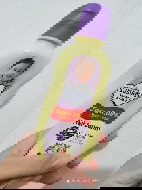 Review Cussons Baby Hair Lotion