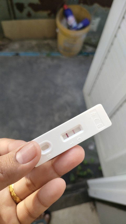 ท้อง2 จ้า  ตื่นเต้นมากเลยค่ะพึ่งตรวจ ♥️