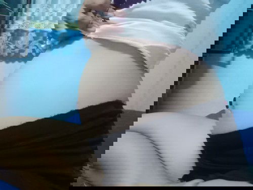 จะ5เดือนแล้ว บ้านไหนใหญ่แบบนี้ไหมค่ะ อยากรู้เพศแล้ว😊🤗