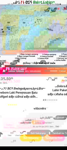 Paket perlengkapan baju baby